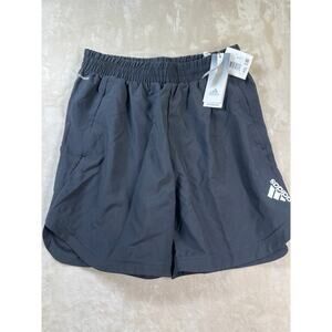 Adidas Black Training Athletic Shorts Medium 7" Mens NWT